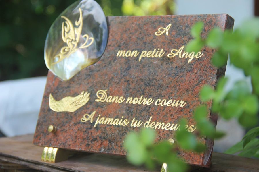 Gravure sur nacre 1