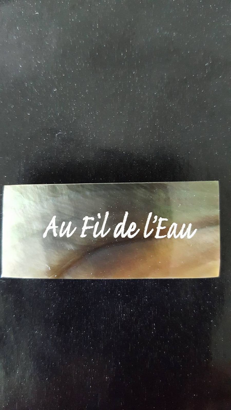 Gravure sur nacre 6